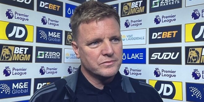 Eddie Howe explains tactical change after 2-1 win over Wolves