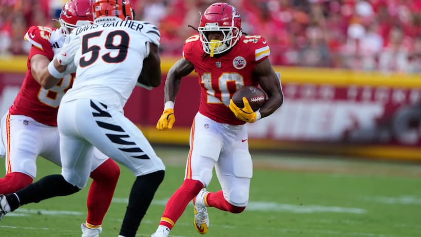 Chiefs’ Isiah Pacheco could land on the IR after suffering a fibula injury in Week 2 vs. the Bengals