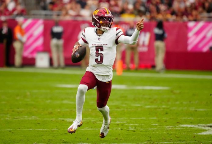 Washington’s rookie QB Jayden Daniels is breaking NFL records through his first four games