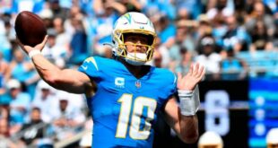 Chargers’ Justin Herbert (ankle) could have limited mobility on Sunday vs. the Steelers