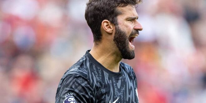 Liverpool star Alisson blames teammates after Nottingham Forest defeat