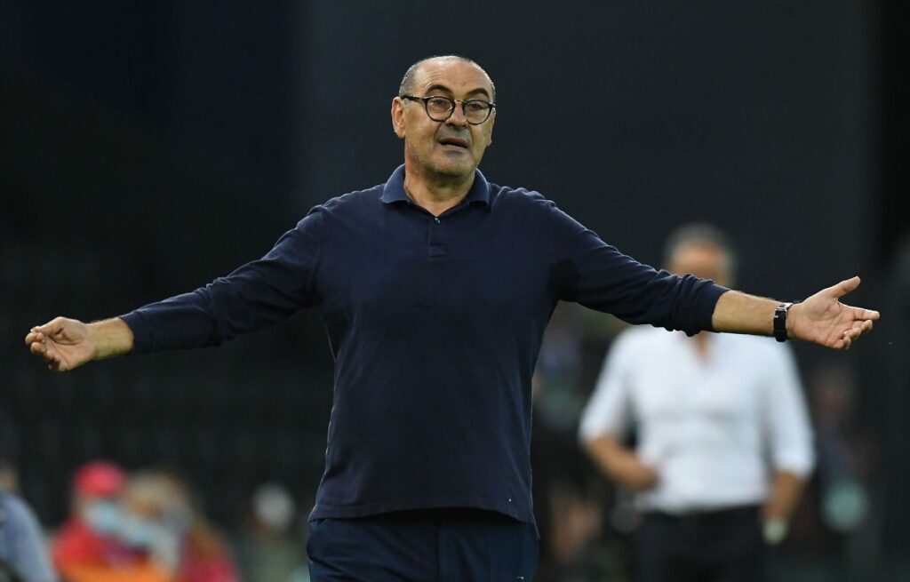 Sarri says Juventus was not ready for a revolution when he was their manager