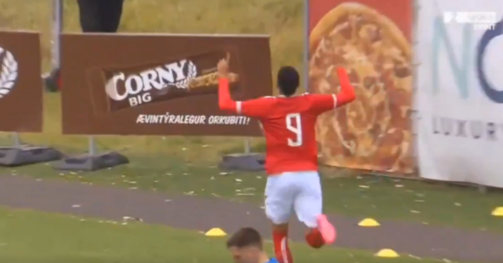 Watch Will Osula make it four goals in three for Denmark U21s