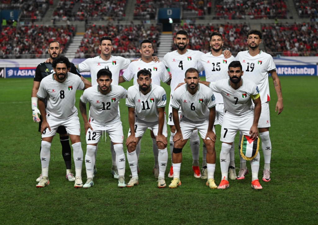 Palestine fly their flag high with draw away to South Korea in 2026 World Cup qualifying