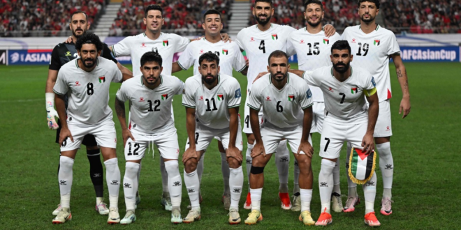 Palestine fly their flag high with draw away to South Korea in 2026 World Cup qualifying