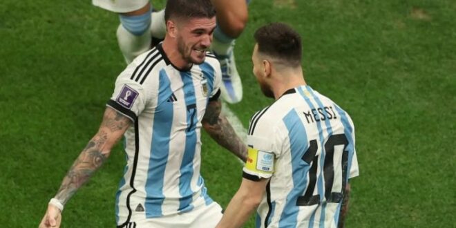 Ex-Chile Star Claims De Paul Has Messi To Thank For Argentina Prominence