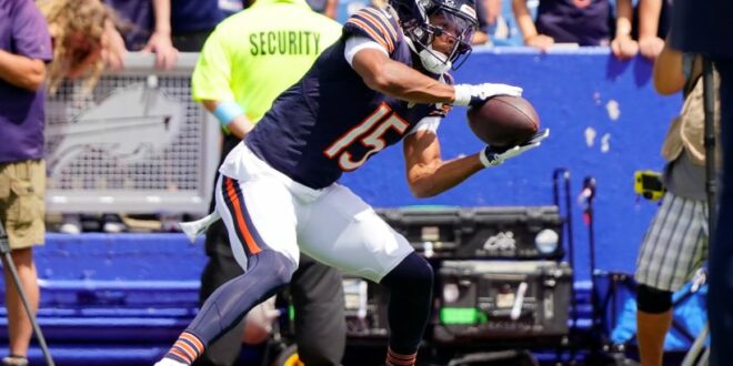 Bears WR Rome Odunze is week-to-week after suffering an MCL sprain in Week 1