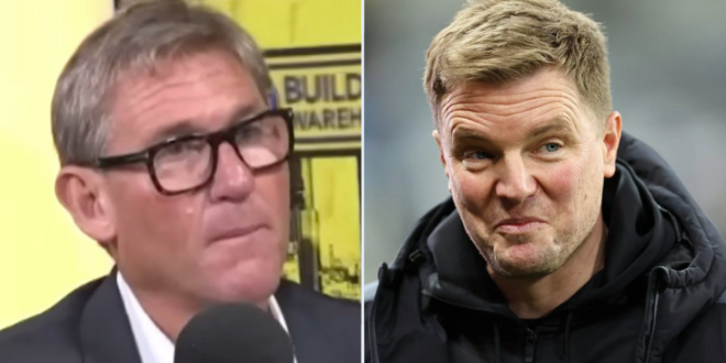 Simon Jordan claims it’s now boom or bust for Eddie Howe and Saudi PIF – Surely not?