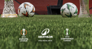 Decathlon brands its Kipsta ball for Europa and Conference leagues