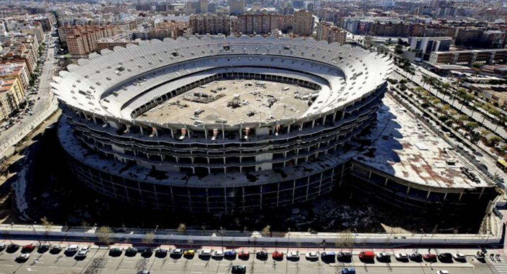 Goldman Sachs leads €120m fundraising to reschedule Valencia debt and restart Nou Mestalla build