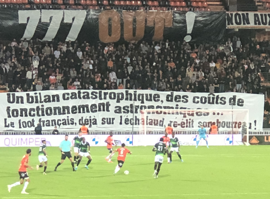 An English fan’s-eye view of French Ligue2 protests