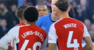 Erling Haaland issues Arsenal star explicit five-word message