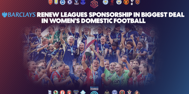 Barclays doubles down on Women’s Super League title sponsorship