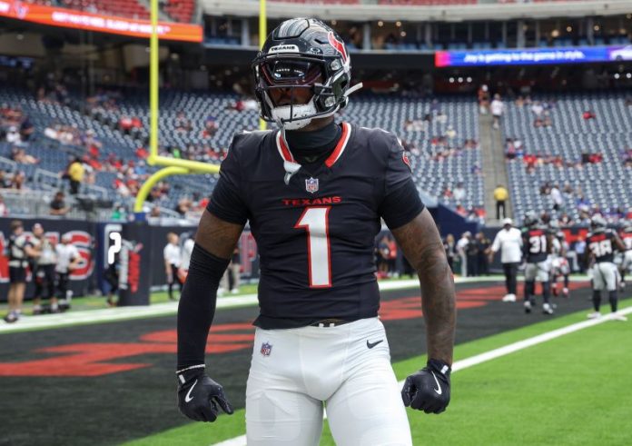 Stefon Diggs has been named a captain in his first season with the Houston Texans