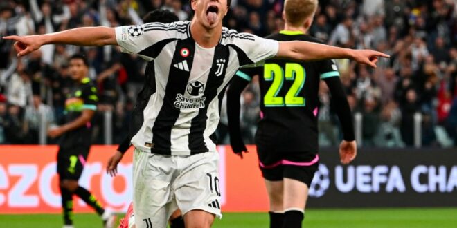 Kenan Yildiz inspires Juventus to Champions League win over PSV