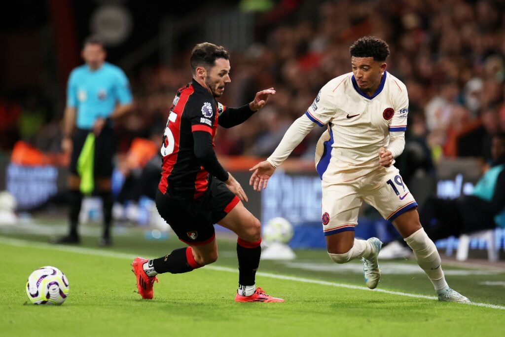 Jadon Sancho Chelsea statistic hands Manchester United a reality check