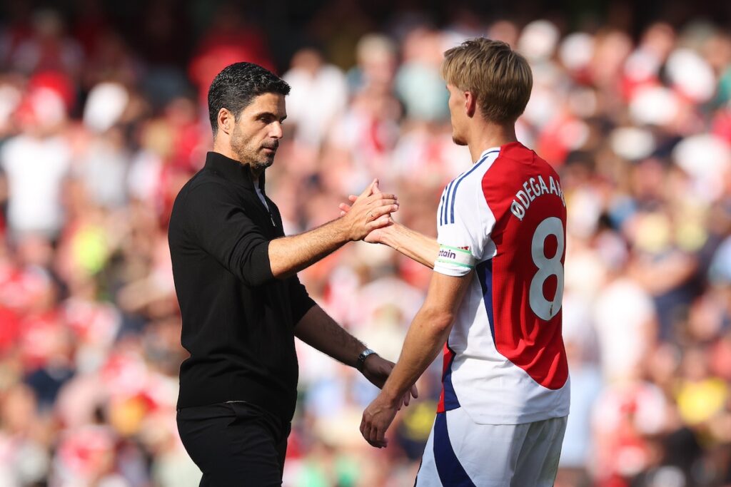 Mikel Arteta puts rough timeline on Martin Odegaard return