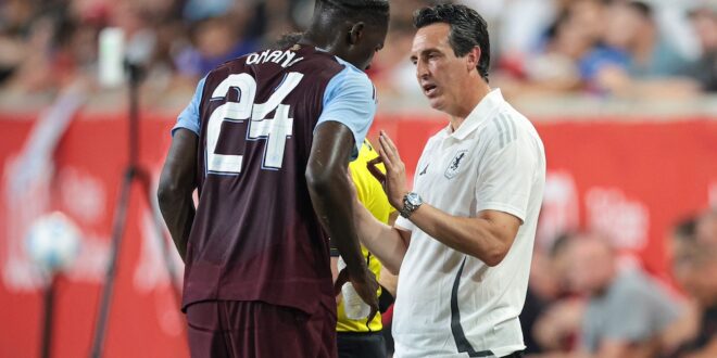 Emery explains Aston Villa’s Amadou Onana signing ahead of Everton clash