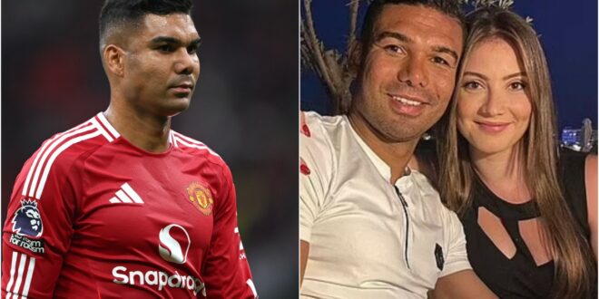 Casemiro’s wife responds to Manchester United star’s disasterclass performance vs Liverpool