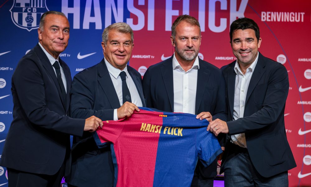 Hansi Flick continues to champion youth development at Barcelona