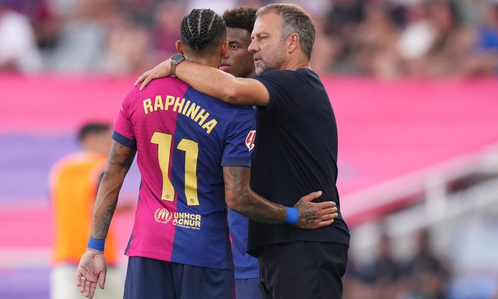 From the exit ramp to captain’s armband – Raphinha turning it around at Barcelona under Flick