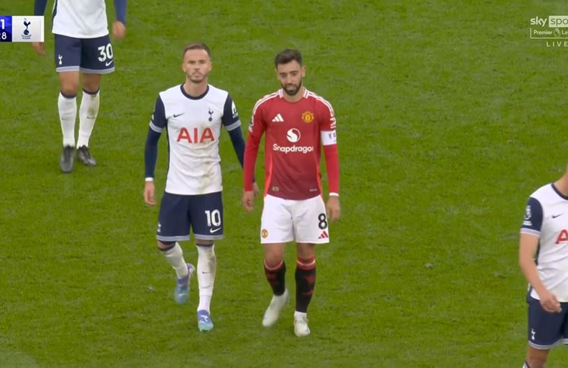 “Disgrace” – Gary Neville says Bruno Fernandes red sums up Man United’s awful afternoon