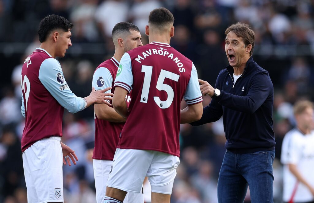West Ham player was happy after Chelsea loss