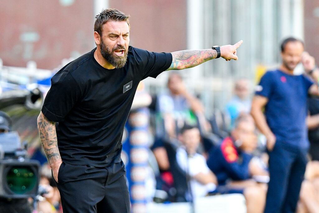 Giallorossi sack Daniele De Rossi after just four games