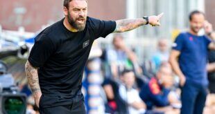 Giallorossi sack Daniele De Rossi after just four games