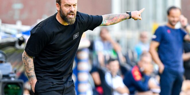 Giallorossi sack Daniele De Rossi after just four games