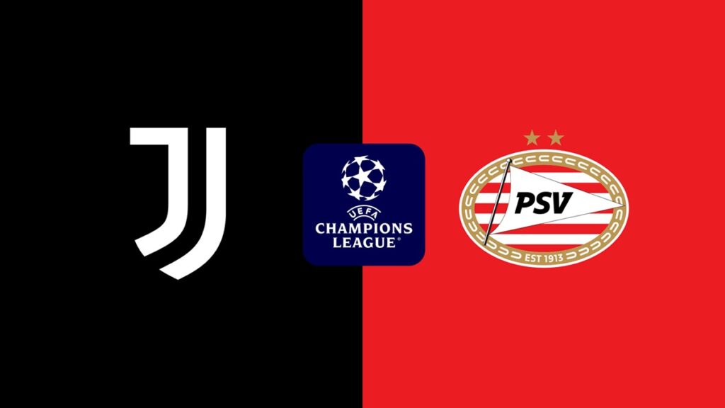 Official Juventus team to face PSV in Champions League