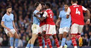 Arsenal and Man City stars warned about ‘fiery’ reception in upcoming match