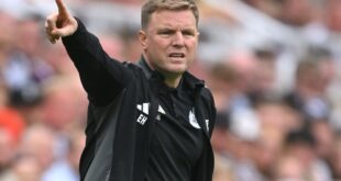 Eddie Howe admits Newcastle could sell players despite transfer window closure