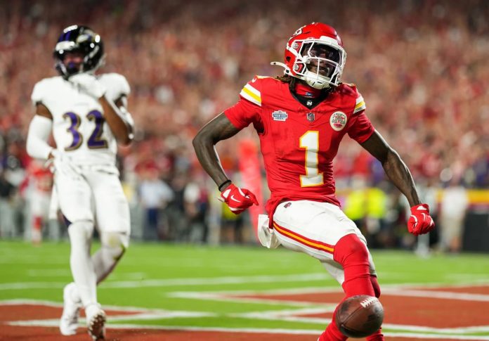 Xavier Worthy Shines In NFL Debut As Chiefs Edge Past Ravens