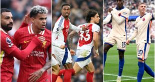 Premier League team of the week: Calafiori, Gabriel