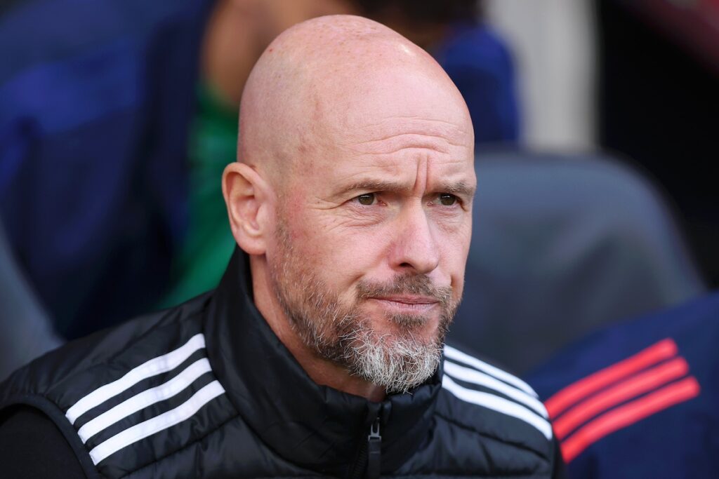 Erik Ten Hag “bounced up” from technical area to rollick duo vs Saints