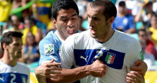 Luis Suarez fears he will be remembered for biting Chiellini