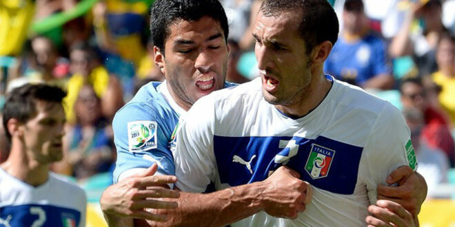 Luis Suarez fears he will be remembered for biting Chiellini