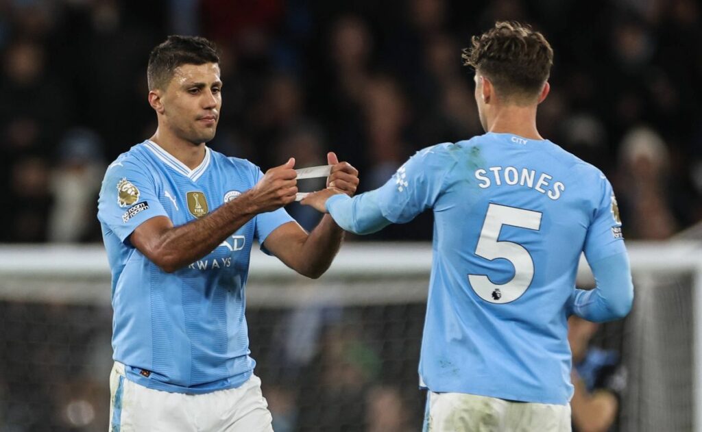 Stones ready to save Man City money by filling Rodri role