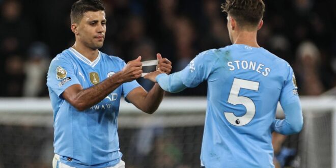 Stones ready to save Man City money by filling Rodri role