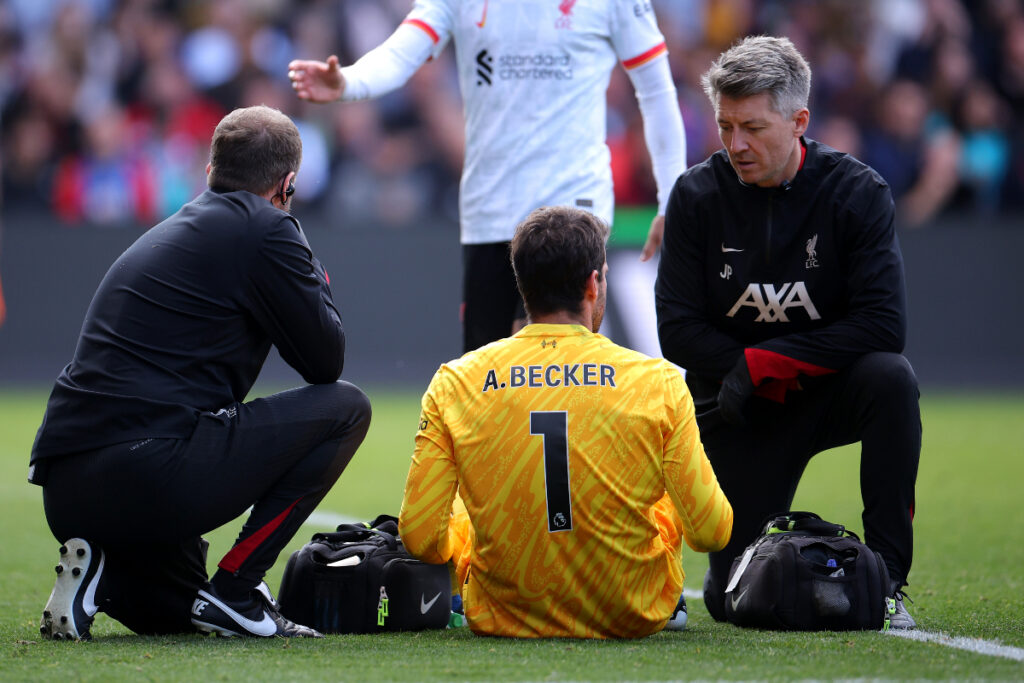 Liverpool star Alisson ruled out until November with hamstring injury