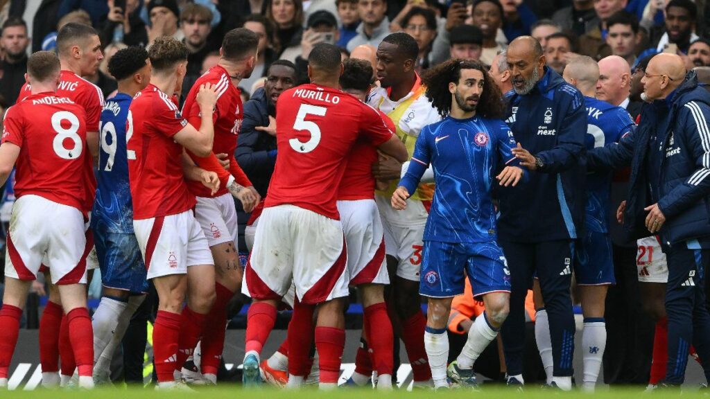 Chelsea and Forest charged by FA for mass brawl but Nicolas Jackson escapes punishment