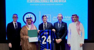 Inter Milan acquire license to market club in Saudi Arabia