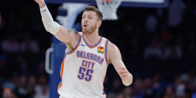 Isaiah Hartenstein (hand) will miss five-to-six weeks for the Thunder to begin the 2024-25 season