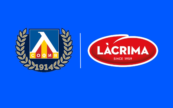 Levski Sofia delivers Lacrima sleeve sponsorship