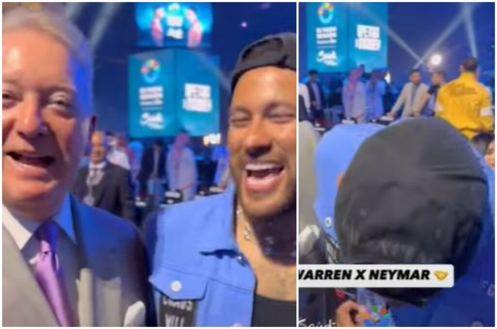 Neymar to Arsenal transfer joke by Frank Warren