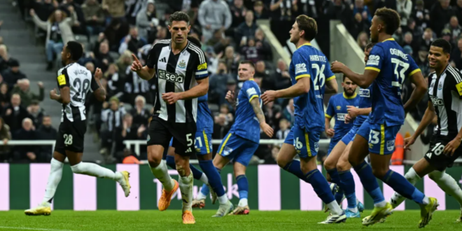 Newcastle 1-0 Wimbledon: Toon set up Chelsea clash as Fab settles cup tie